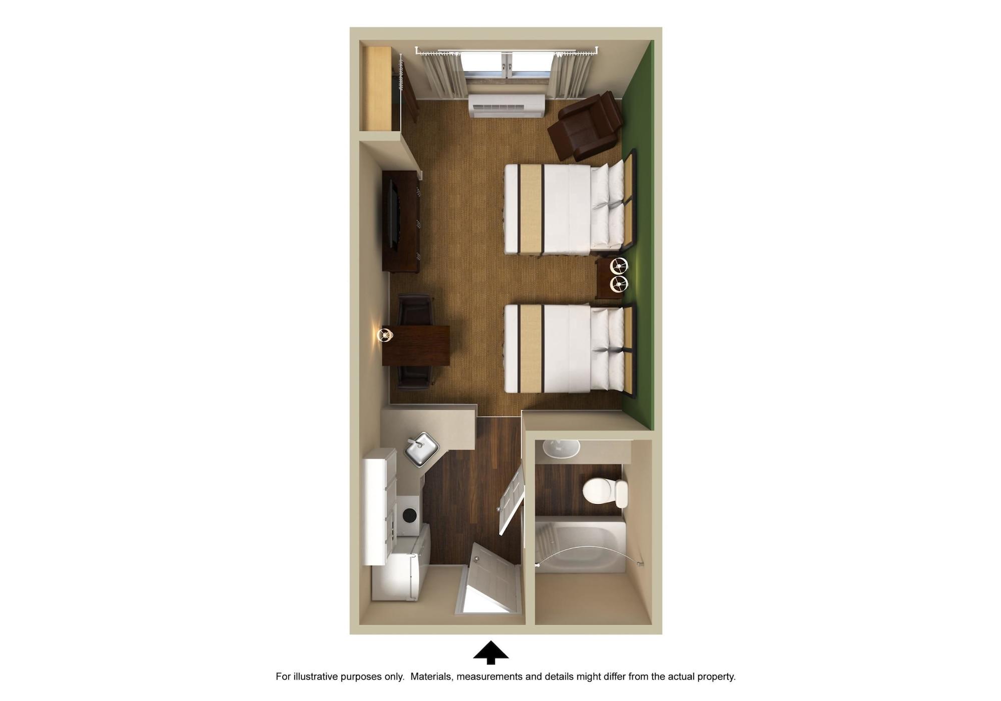 Extended Stay America Suites - Orange County - Katella Ave Екстер'єр фото